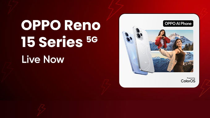 New Release - Flat Rs.300 Off On Oppo Reno 15 Series