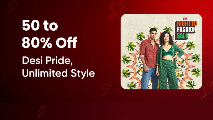 Myntra Right To Fashion Sale – Shop Now 50–80% OFF