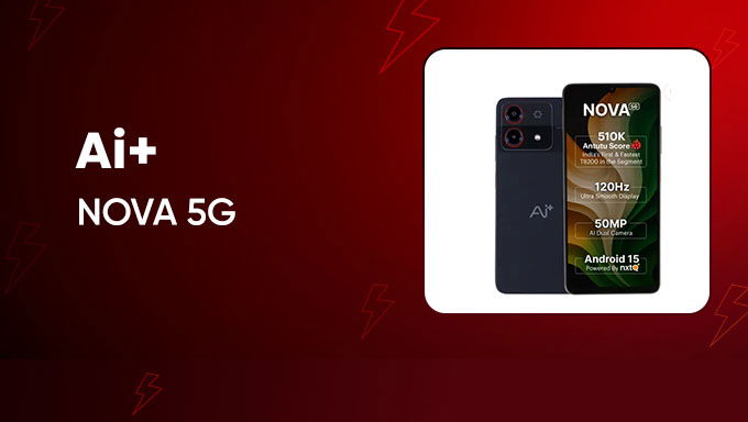 AI+ Nova 5G | Fast 5G Speed + 120Hz Display | Powerful Camera & Smooth Performance