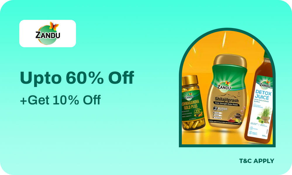 Exclusive Sale| Upto 60% Off + Extra 10% Off On Orders Above Rs.999 