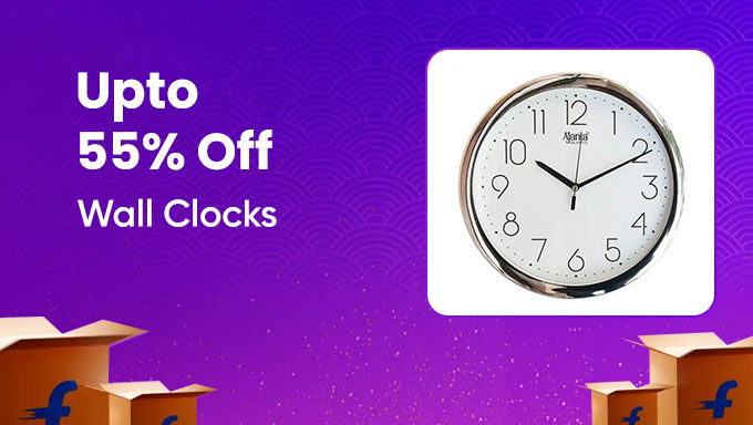 Wall Clocks | Up to 55% OFF on Stylish Timepieces