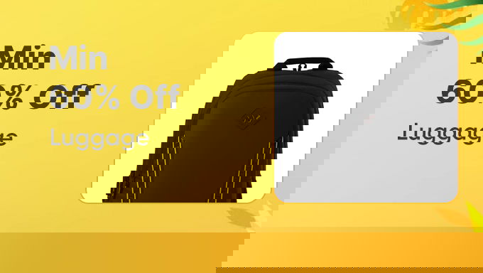 Smart Travel Picks | Luggage Min 60% OFF
