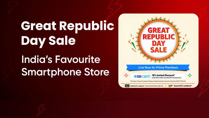 Amazon Great Republic Day Sale Starts 16th Jan – Deals Revealed | 10% SBI Card Discount + Extra Prime Savings