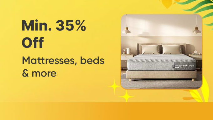 Better Sleep Deals | Mattresses & Beds Min. 35% OFF