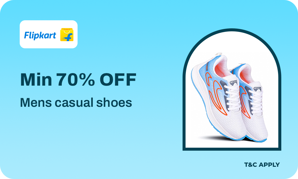 Casual Shoes – Minimum 70% OFF