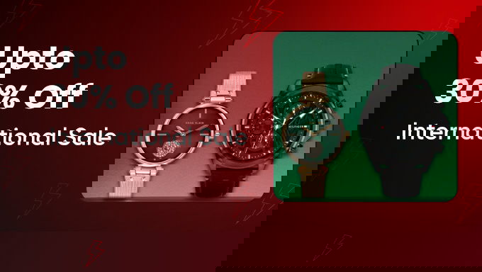 Titan Watches | Up to 30% OFF on International Collection