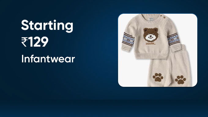 Infantwear Collection | Starting at ₹129 for Soft & Safe Baby Essentials