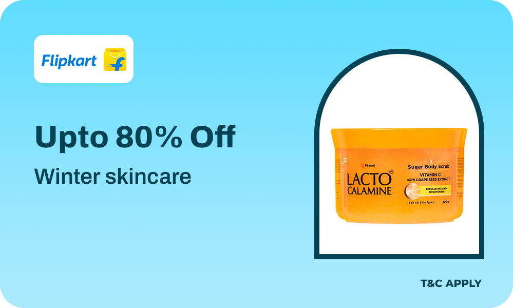 Upto 80% OFF On Winter Skincare Essentials