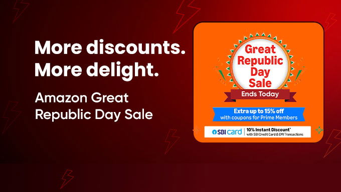 Great Republic Day Sale – Get 10% SBI Card Discount + Extra Prime Savings