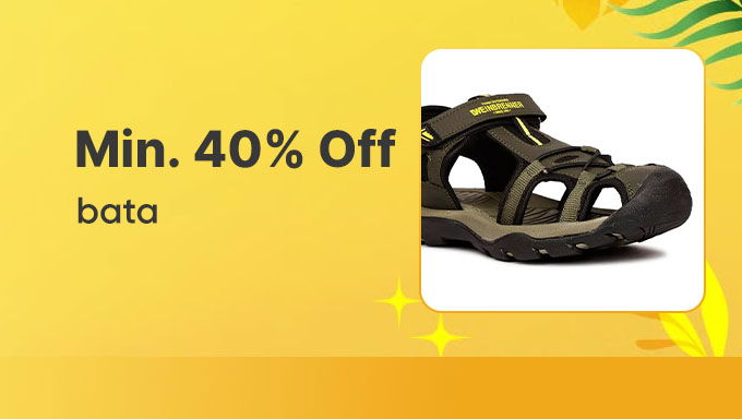 Bata Footwear Collection | Min 40% OFF on Comfortable & Stylish Shoes