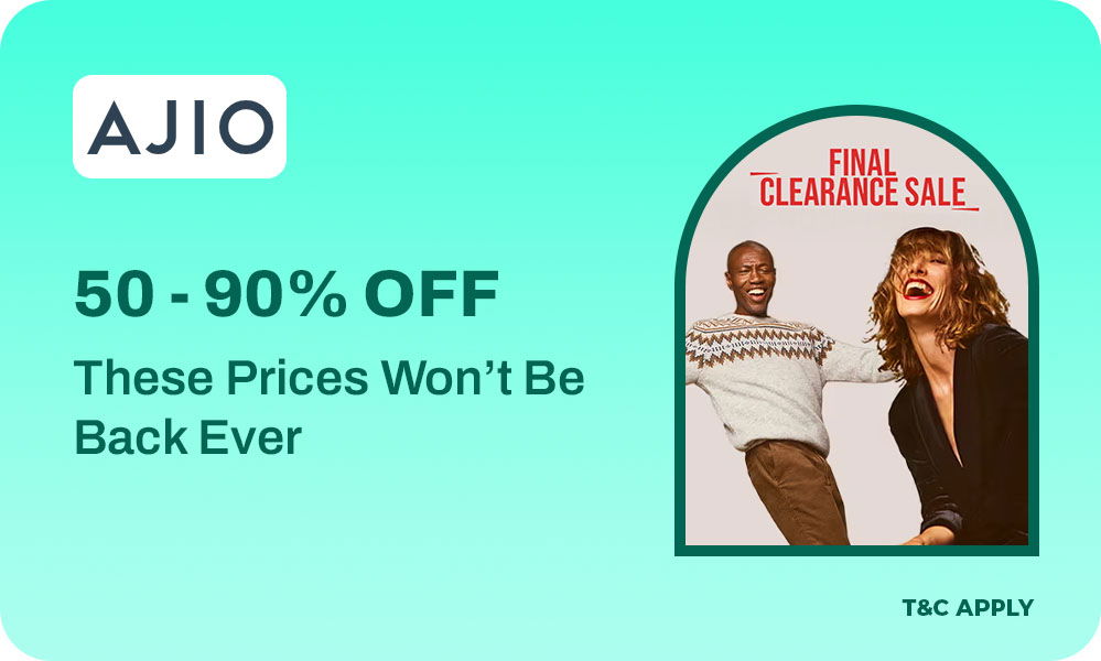 Final Clearance Sale - Flat 50%–90% OFF On Fashion