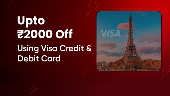Air India Flights | Save up to ₹2000 Using Visa Credit & Debit Cards