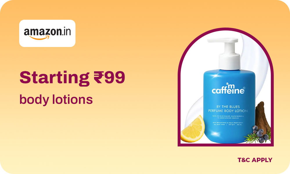 Body Lotions Starting At ₹99