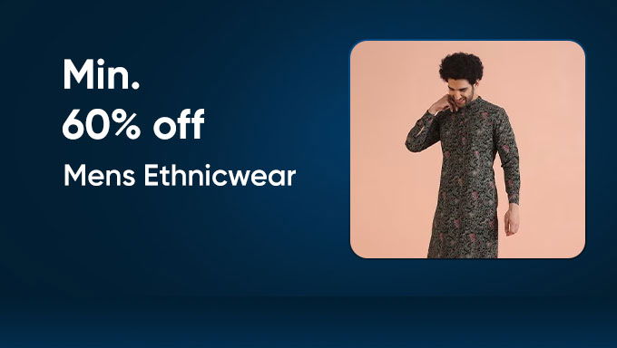 Men’s Ethnicwear Styles | Traditional Looks with Min 60% OFF