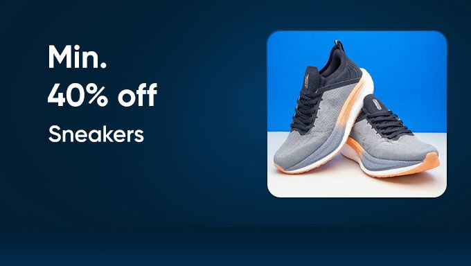 Trendy Sneakers for Men & Women | Everyday Comfort with Min 40% OFF
