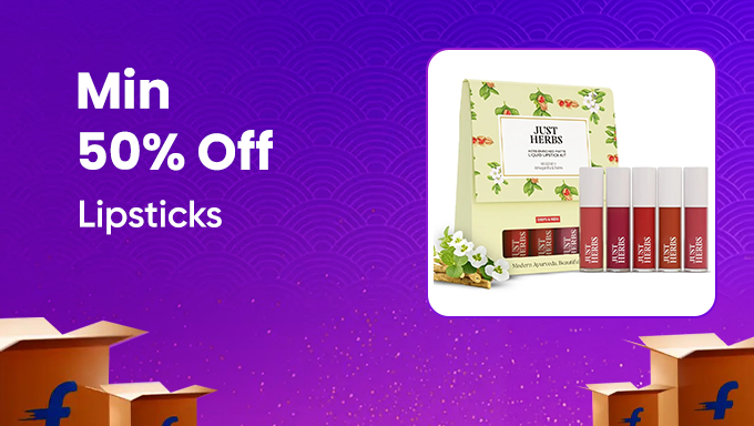 Lipsticks | Bold Shades & Long-Lasting Colors at Minimum 50% OFF