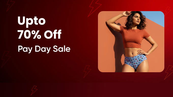 Shyaway Pay Day Sale – Up to 70% Off + 3 Panties @ ₹499 | Free Shipping