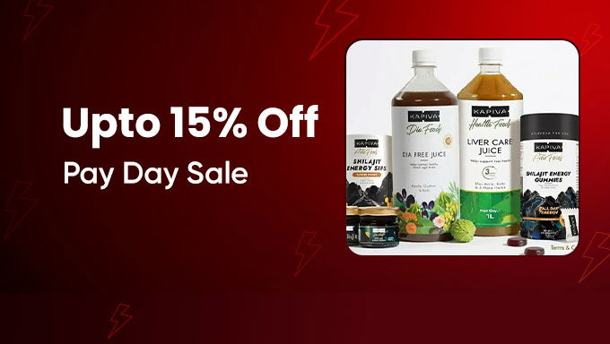 Kapiva Wellness Range | Pay Day Sale with Up to 15% OFF