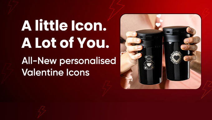 Borosil Personalised Valentine Icons | Thoughtful Gifts Made Special