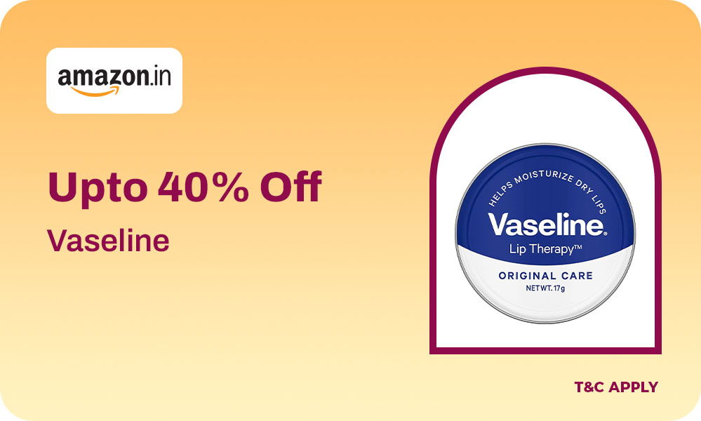 VASELINE SALE - Upto 40% OFF On Collection