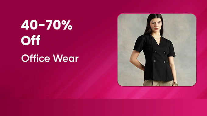 Office Wear | Smart & Professional Styles at 40–70% OFF