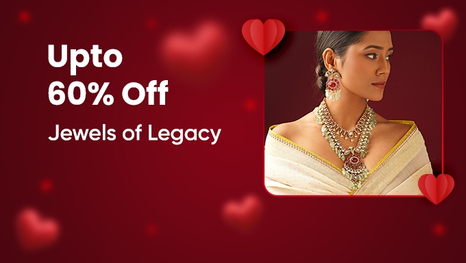 Valentine's Season| Upto 60% OFF On Timeless Jewelry