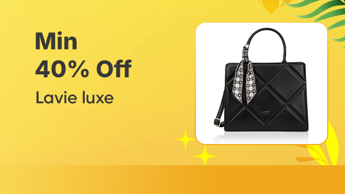 Lavie Luxe Handbags | Elegant Luxury Styles with Min 40% OFF