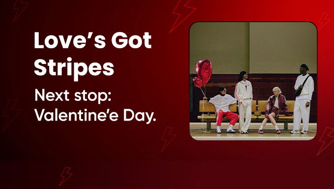 Love’s Got Stripes – Valentine’s Style by Adidas