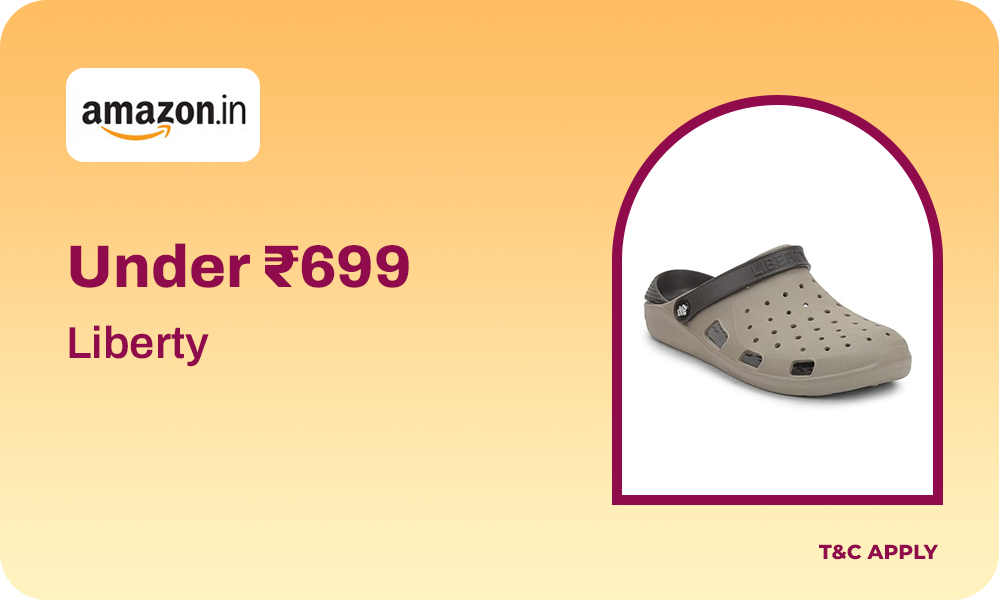 Liberty Footwear Deals On Amazon Under ₹699