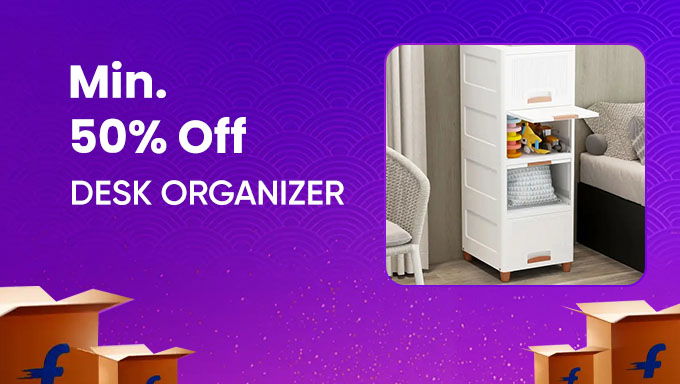 Desk Organizers | Smart Storage Solutions with Min 50% OFF