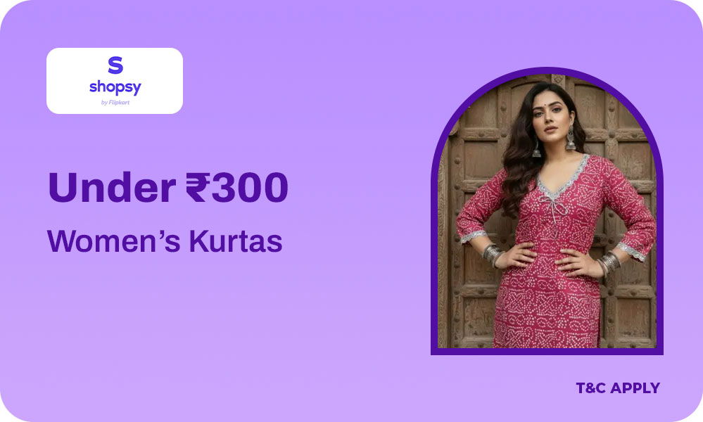 Women’s Kurtas Under 300