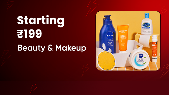 Beauty & Makeup Products Starting ₹199 | Skincare, Cosmetics & Personal Care Essentials