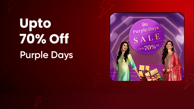Libas Purple Days Sale | Ethnic Wear Up to 70% OFF