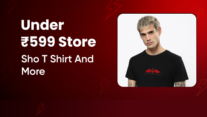 Style Steals Under ₹599 | Shop Now on Bewakoof