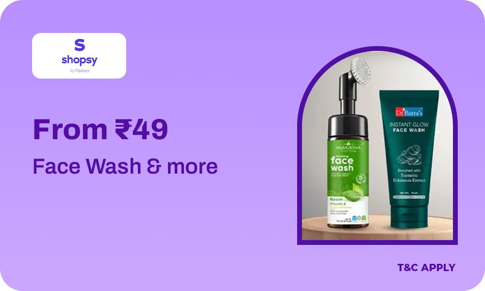 Face Wash & More – From ₹49 Only