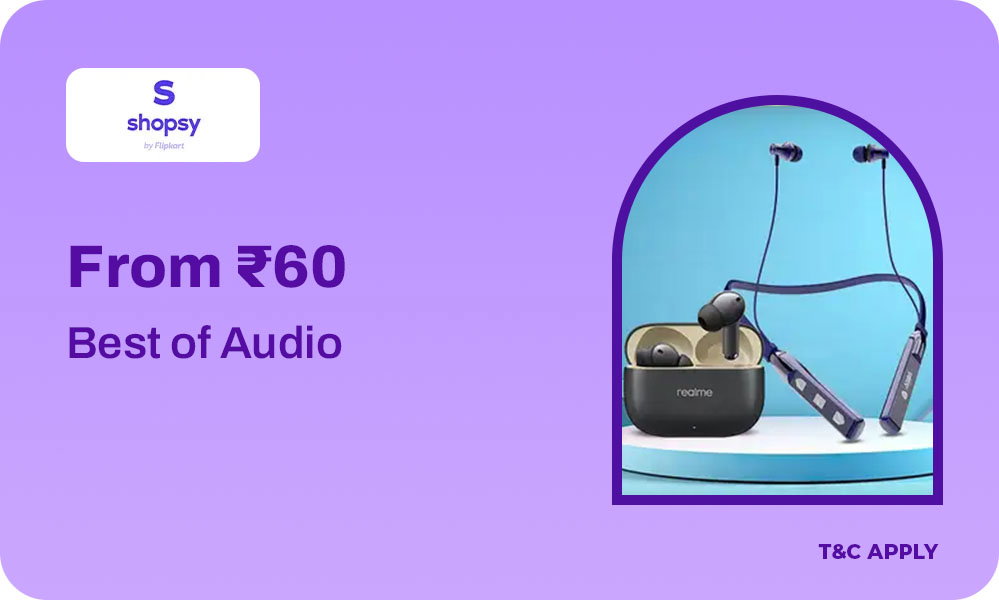 Best of Audio Accessories – From ₹60 Only