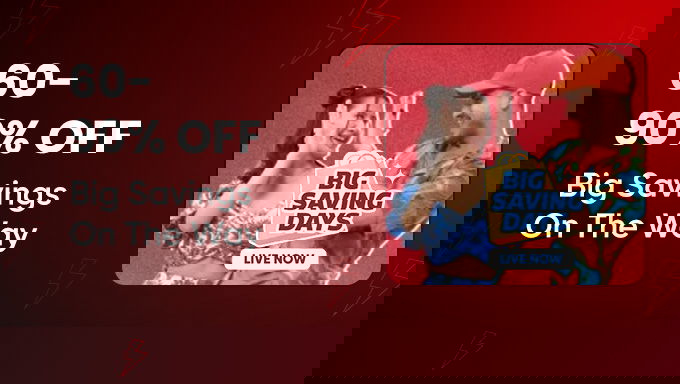 Big Saving Days | 60–90% OFF + Extra 10% Bank OFF