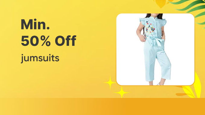 Jumpsuits | Min 50% Off on Stylish Women’s & Girls Jumpsuits 