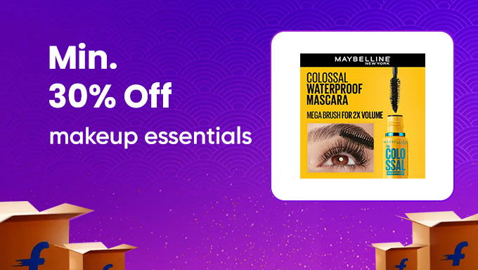 Makeup Essentials | Min 30% Off on Lipstick, Foundation, Kajal & Beauty Products