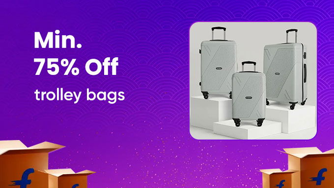 Trolley Bags | Min 75% Off on Travel Suitcases, Cabin & Large Trolley Luggage