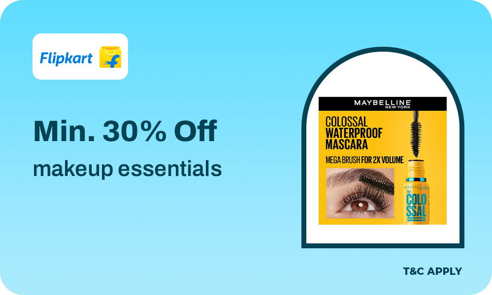 Min. 30% OFF On Makeup Essentials