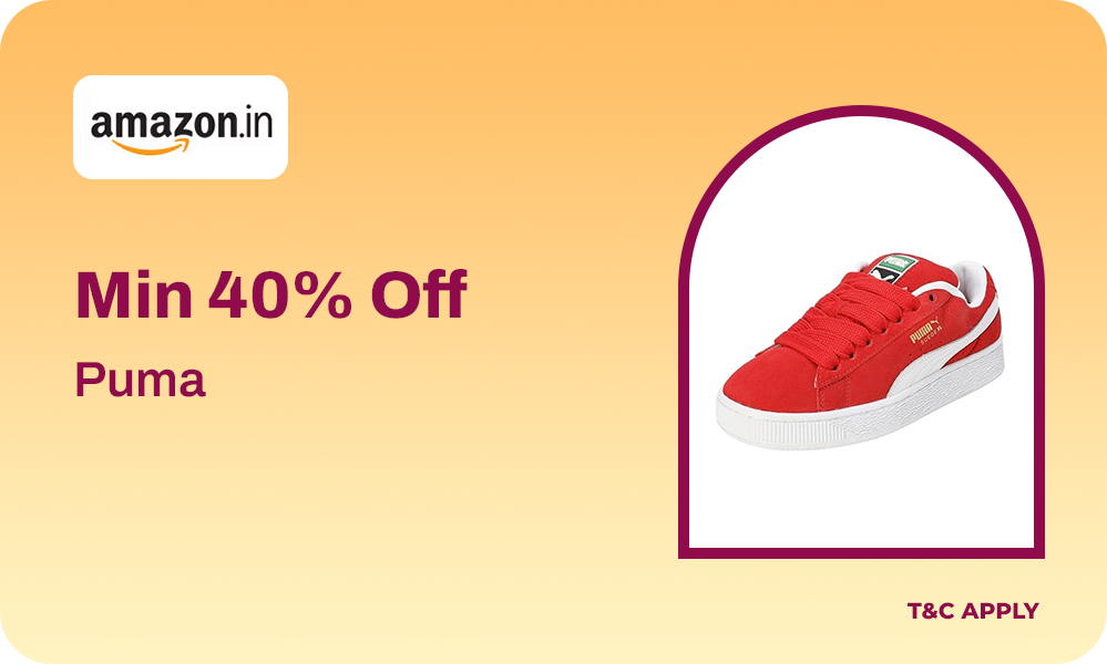 Puma Sale On Amazon | Get Minimum 40% OFF
