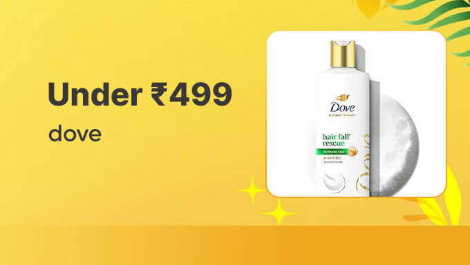 Dove Products Under ₹499 | Skincare, Haircare & Personal Care Deals