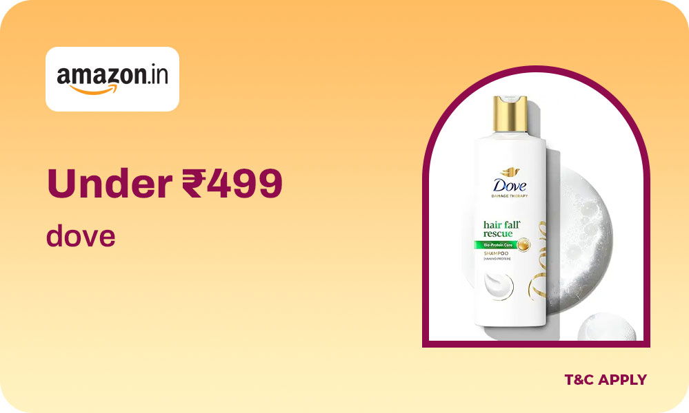 Dove Products Under ₹499 | Skincare, Haircare & Personal Care Deals