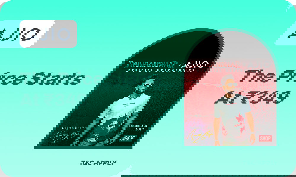 Dhurandhar x AJIO Official Merchandise Starts @ ₹349