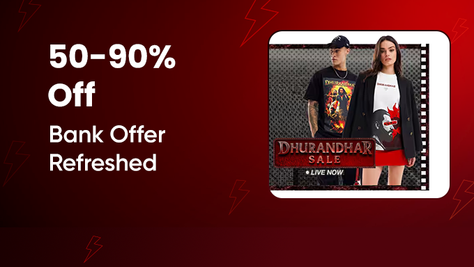 AJIO Dhurandhar Sale | 50–90% OFF | Bank Offers Refreshed