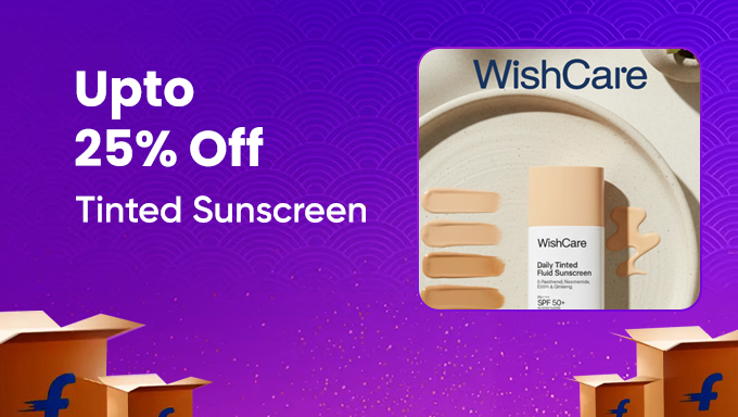 WishCare Tinted Sunscreen Offer | Upto 25% Off on SPF Essentials