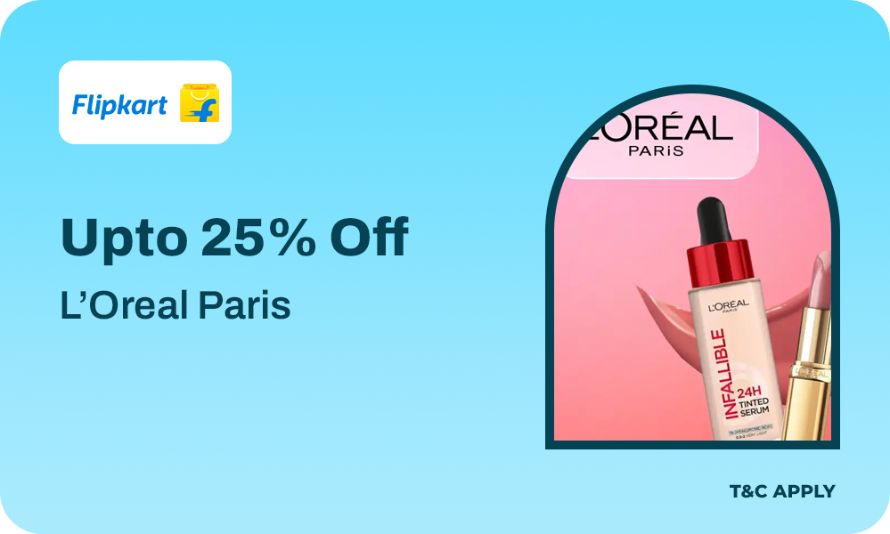 L’Oréal Paris Sale - Upto 25% OFF