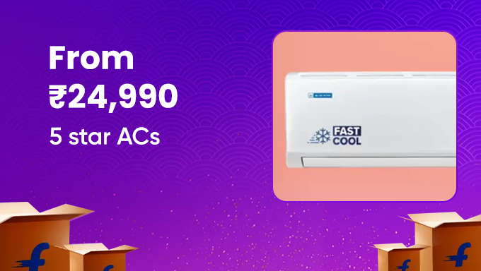 5 Star ACs Starting from ₹24,990 | Summer Cooling Deals