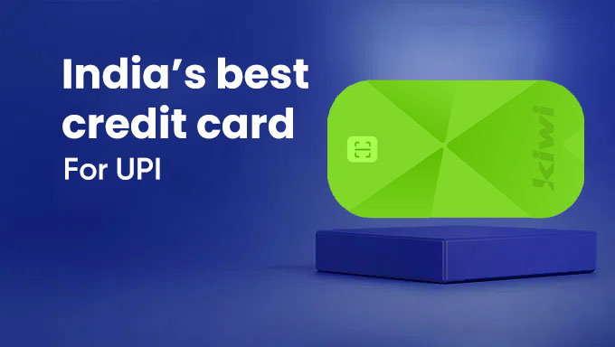 Get 5% Cashback on Every UPI Payment| Kiwi Credit Card